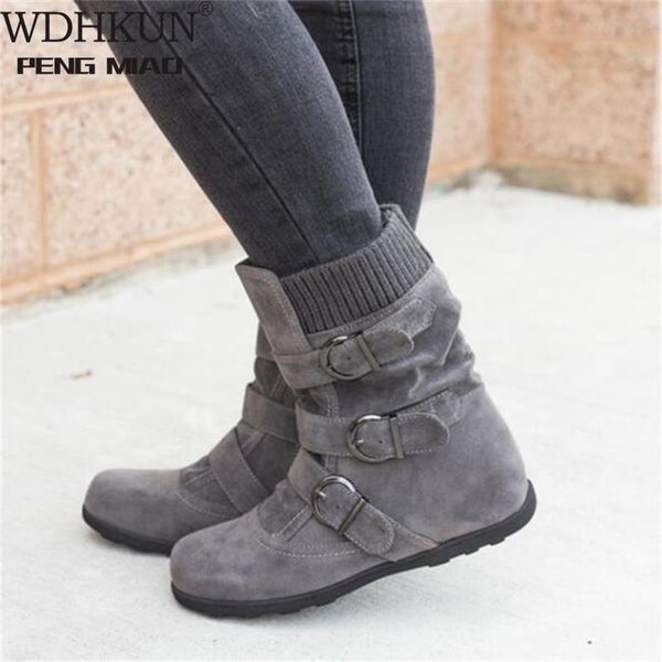 boots women warm snow arrival flat plush casual ladies shoes plus size autumn winter buckle female mid calf qwii, Black
boots women warm snow arrival flat plush casual ladies shoes plus size autumn winter buckle female mid calf qwii, Black