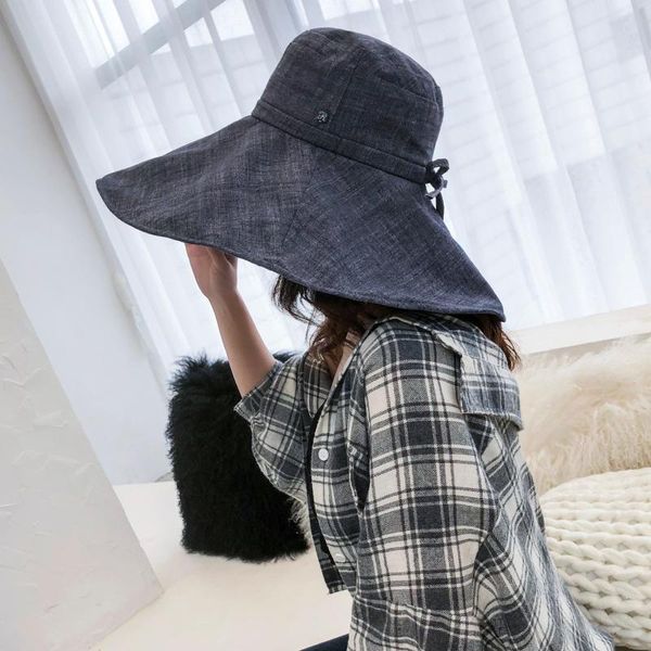 japanese sun hat women's korean style summer sun-proof breathable cool fisherman uv-proof foldable cloth wide brim hats, Blue;gray
japanese sun hat women's korean style summer sun-proof breathable cool fisherman uv-proof foldable cloth wide brim hats, Blue;gray