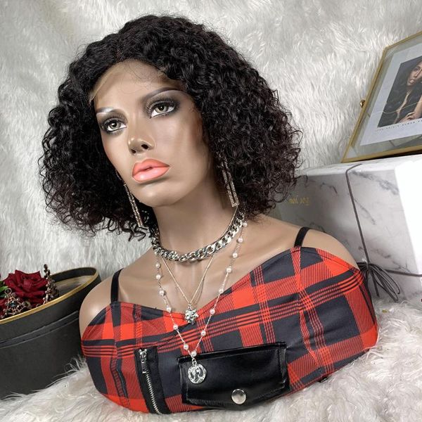 lace wigs toocci curly front wig for black women glueless half brazilian remy hair pour les femme noir, Black;brown
lace wigs toocci curly front wig for black women glueless half brazilian remy hair pour les femme noir, Black;brown