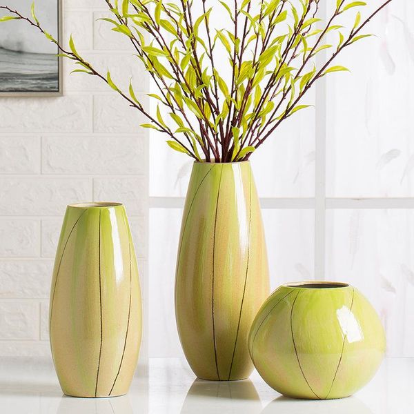 vases chinese home table yellow glazed ceramic vase round porcelain flower pot
vases chinese home table yellow glazed ceramic vase round porcelain flower pot