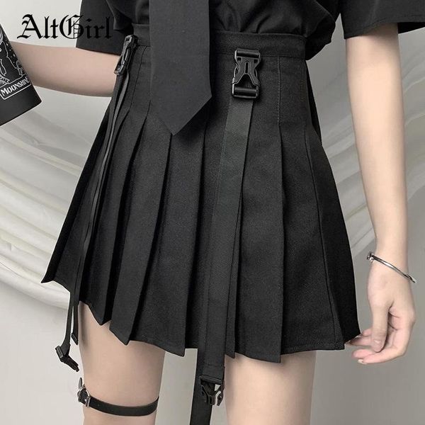 skirts altgirl harajuku y2k gothic pleated skirt women street punk high waist cross strap jk emo alternative grunge female, Black
skirts altgirl harajuku y2k gothic pleated skirt women street punk high waist cross strap jk emo alternative grunge female, Black