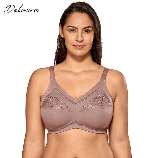 delimira women's embroidered full coverage wiresupport mastectomy pocket plus size cotton bra 210623, Red;black
delimira women's embroidered full coverage wiresupport mastectomy pocket plus size cotton bra 210623, Red;black