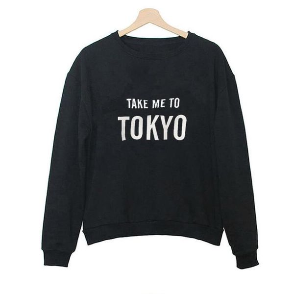 women's hoodies & sweatshirts fashion sweatshirt women casual tracksuit take me to tokyo english letter print autumn black white pullo
women's hoodies & sweatshirts fashion sweatshirt women casual tracksuit take me to tokyo english letter print autumn black white pullo