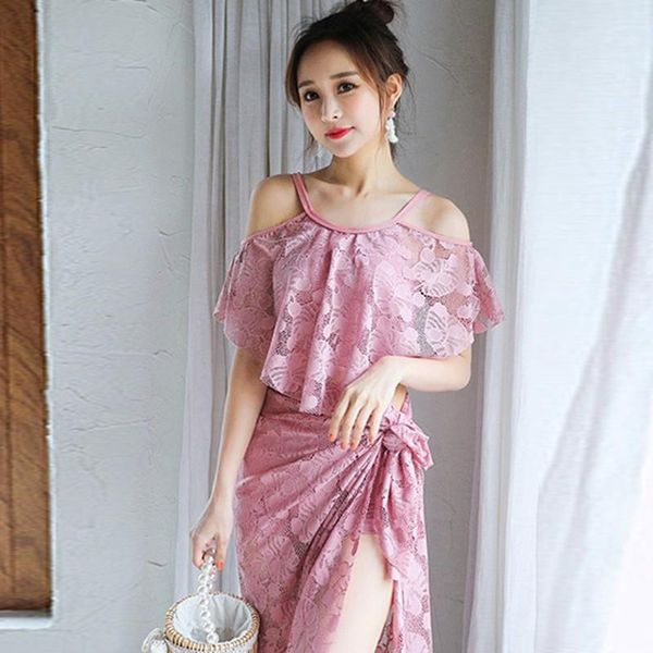 lace hollow out swimsuit fashion shorts shawl three-piece swimwear beach vacation solid swimsuits one-piece suits
lace hollow out swimsuit fashion shorts shawl three-piece swimwear beach vacation solid swimsuits one-piece suits