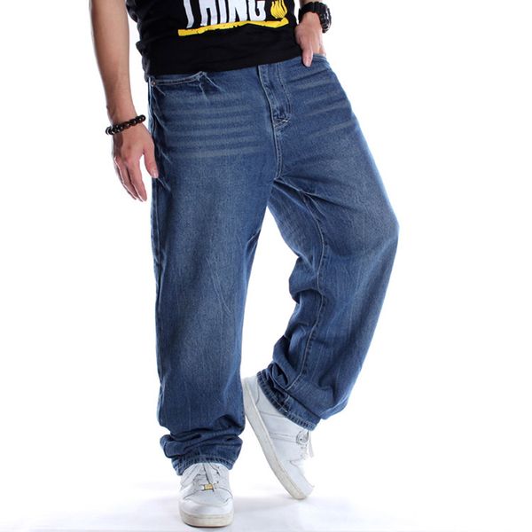 men's jeans blue baggy for men wide leg loose streetwear hip hop skateboard denim pants male trousers plus size 30-46 xgpv
men's jeans blue baggy for men wide leg loose streetwear hip hop skateboard denim pants male trousers plus size 30-46 xgpv
