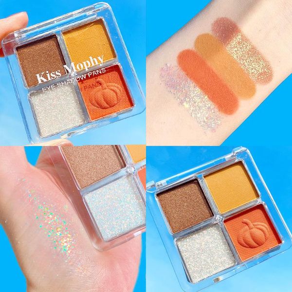 eye shadow 4 color palette glitter pearlescent matte texture waterproof long lasting big sequin eyes makeup cosmetic
eye shadow 4 color palette glitter pearlescent matte texture waterproof long lasting big sequin eyes makeup cosmetic