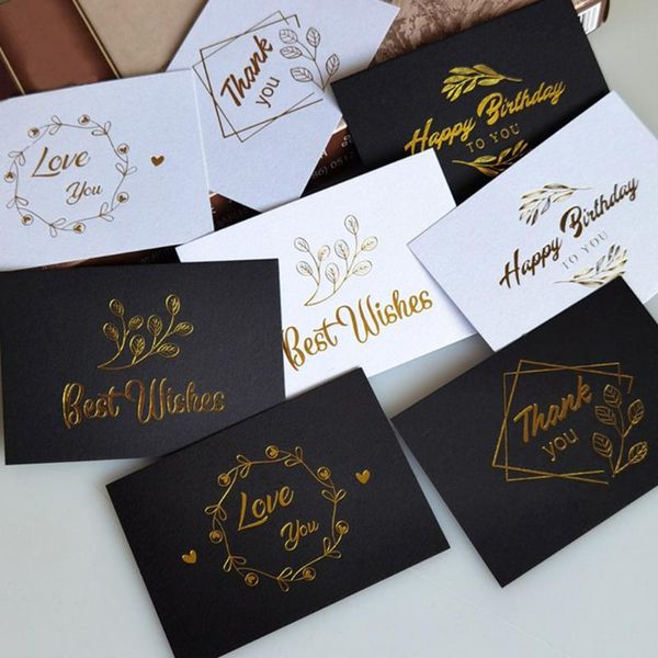 greeting cards 50pcs bronzing single page type thank you card birthday wedding party flower shop gift blessing
greeting cards 50pcs bronzing single page type thank you card birthday wedding party flower shop gift blessing