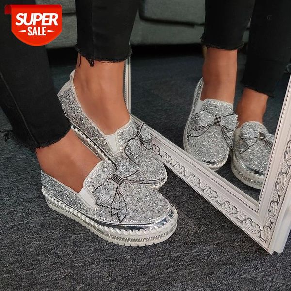 women shining rhinestone slip-on loafers with cute bowknot thick botton lazy casual ladies shoes rhinestones female flat shoes #1t8n
women shining rhinestone slip-on loafers with cute bowknot thick botton lazy casual ladies shoes rhinestones female flat shoes #1t8n