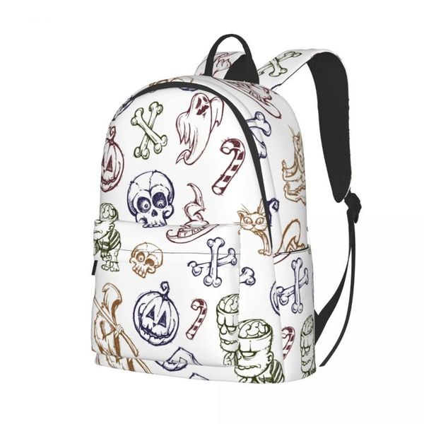 backpack college school bag casual halloween funny print book packbag for teenager travel shoulder
backpack college school bag casual halloween funny print book packbag for teenager travel shoulder