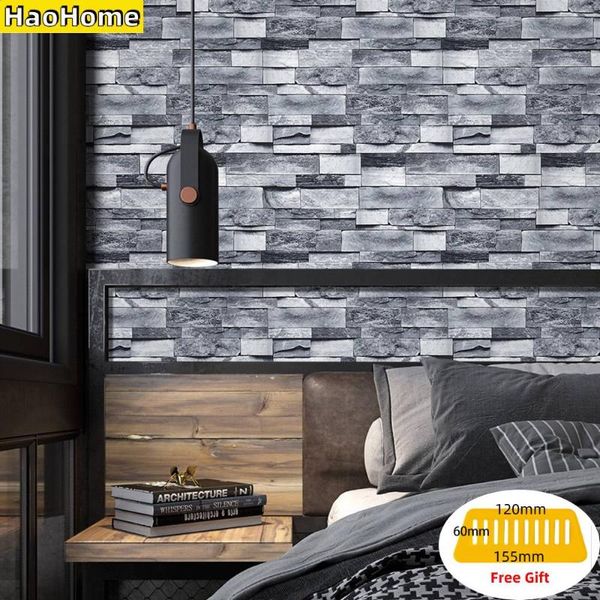 wallpapers haohome vintage gray brick wallpaper self adhesive stone peel and stick faux textured stickers
wallpapers haohome vintage gray brick wallpaper self adhesive stone peel and stick faux textured stickers