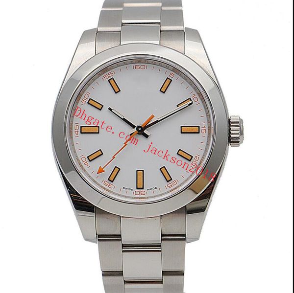 men's luxury watches 116400 40mm bp maker asia 2813 sapphire glass luminous mechanical 316l stainless steel bracelet wristwatches, Slivery;brown
men's luxury watches 116400 40mm bp maker asia 2813 sapphire glass luminous mechanical 316l stainless steel bracelet wristwatches, Slivery;brown