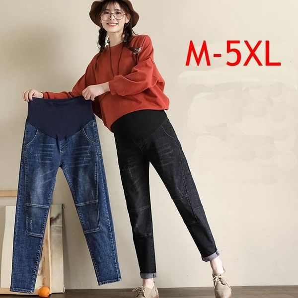 maternity bottoms pregnancy clothes spring plus size -5xl maternity jeans elastic waist belly trousers denim pants for pregnant women, White
maternity bottoms pregnancy clothes spring plus size -5xl maternity jeans elastic waist belly trousers denim pants for pregnant women, White