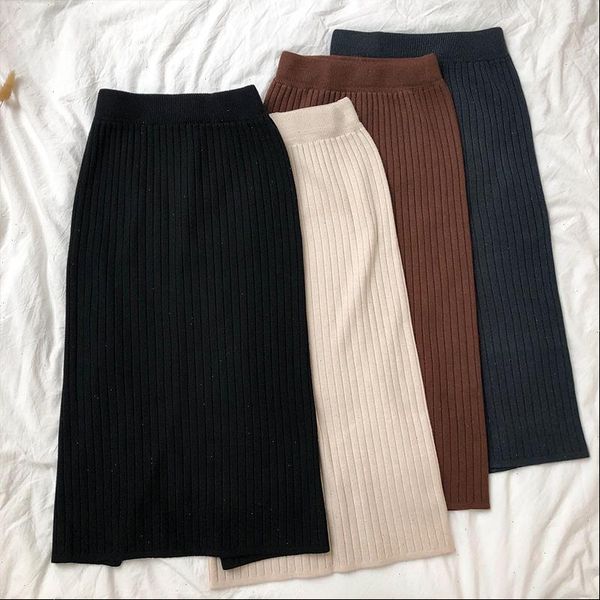 4 colors women skirts spring autumn knitting female high waist long skirt soild color pencil womens x708, Black
4 colors women skirts spring autumn knitting female high waist long skirt soild color pencil womens x708, Black