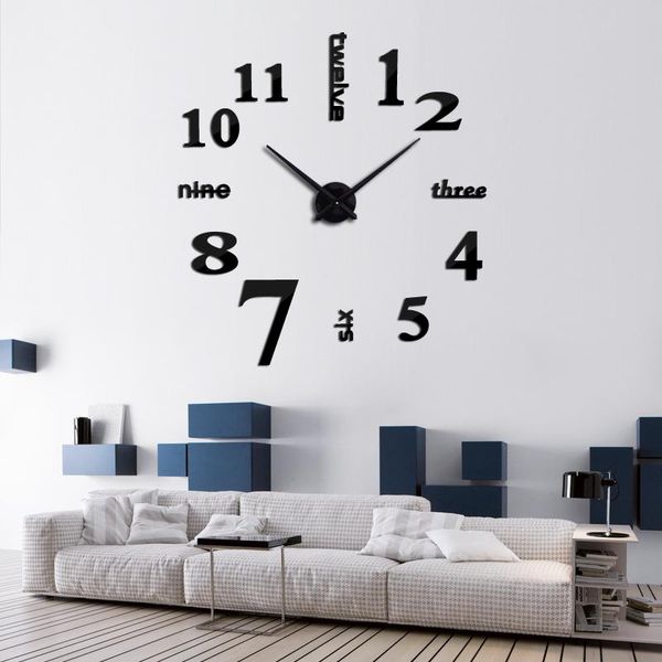 wall clock acrylic mirror stickers creative morden diy art home decor living room quartz clocks
wall clock acrylic mirror stickers creative morden diy art home decor living room quartz clocks