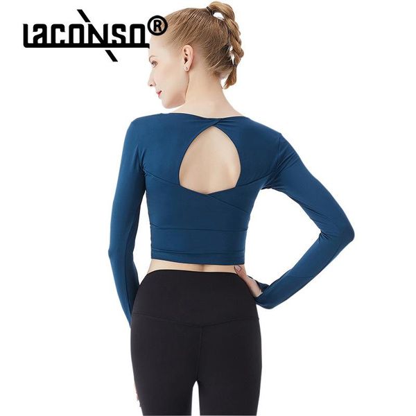 yoga outfit laconso upgraded eu & us womens sports wear chest pad ins wind quick-drying suit gym long-sleeved t-shirt
yoga outfit laconso upgraded eu & us womens sports wear chest pad ins wind quick-drying suit gym long-sleeved t-shirt
