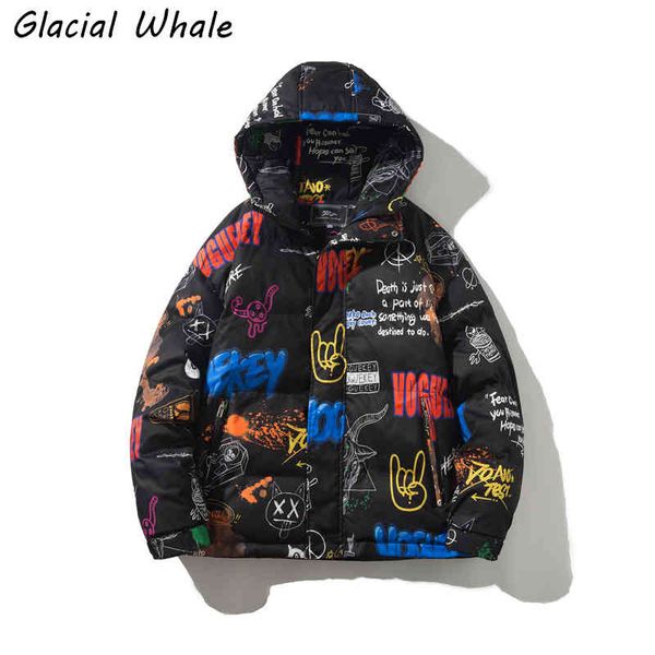 parkas glaalwhale men's graffiti jacket, windproof hoodie, large street clothes, hip hop, black, winter
parkas glaalwhale men's graffiti jacket, windproof hoodie, large street clothes, hip hop, black, winter