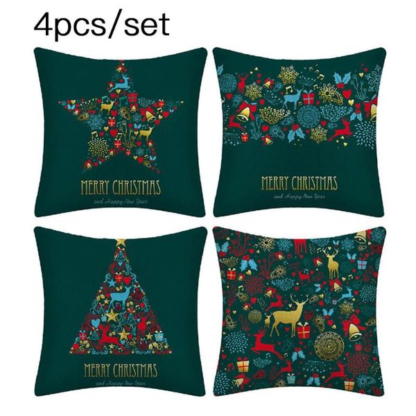 4pcs/set christmas decoration cushion cover throw pillow case sofa cushion cover for home decoration linen green pillowcase
4pcs/set christmas decoration cushion cover throw pillow case sofa cushion cover for home decoration linen green pillowcase