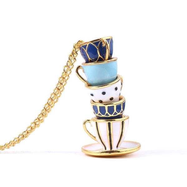 interesting teacup necklace pendants fashion enamel tea cup sweater chain clothing accessories for women girl jewelry gift pendant necklaces, Silver
interesting teacup necklace pendants fashion enamel tea cup sweater chain clothing accessories for women girl jewelry gift pendant necklaces, Silver