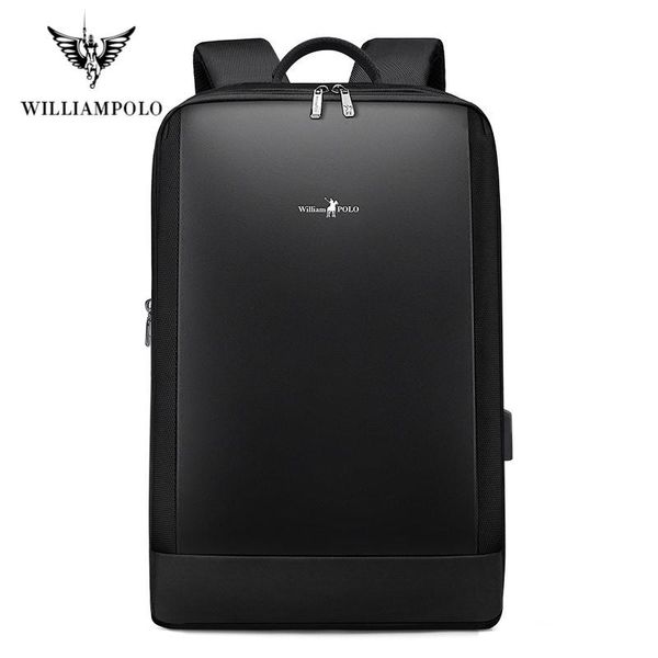 backpack williampolo slim lapmen 15.6 inch office work business bag black ultralight thin back
backpack williampolo slim lapmen 15.6 inch office work business bag black ultralight thin back