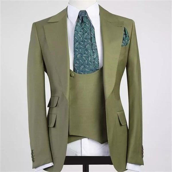 men's suits & blazers latest design green peal lapel with one button men 3 pieces costum homme groom wedding terno masculino slim fit b, White;black
men's suits & blazers latest design green peal lapel with one button men 3 pieces costum homme groom wedding terno masculino slim fit b, White;black