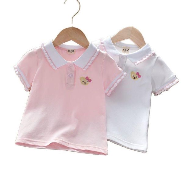 t-shirts vidmid children girls tees short-sleeved summer t-shirt baby lapel casual little girl p4395, Blue
t-shirts vidmid children girls tees short-sleeved summer t-shirt baby lapel casual little girl p4395, Blue