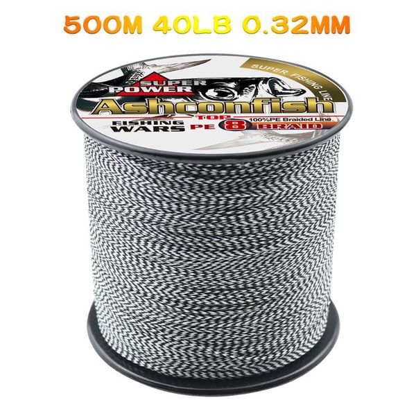 ashconfish braided fishing line 8strands 500m 1000m spot abrasion resistant lines incredible superline zero stretch 6-300lb braid
ashconfish braided fishing line 8strands 500m 1000m spot abrasion resistant lines incredible superline zero stretch 6-300lb braid