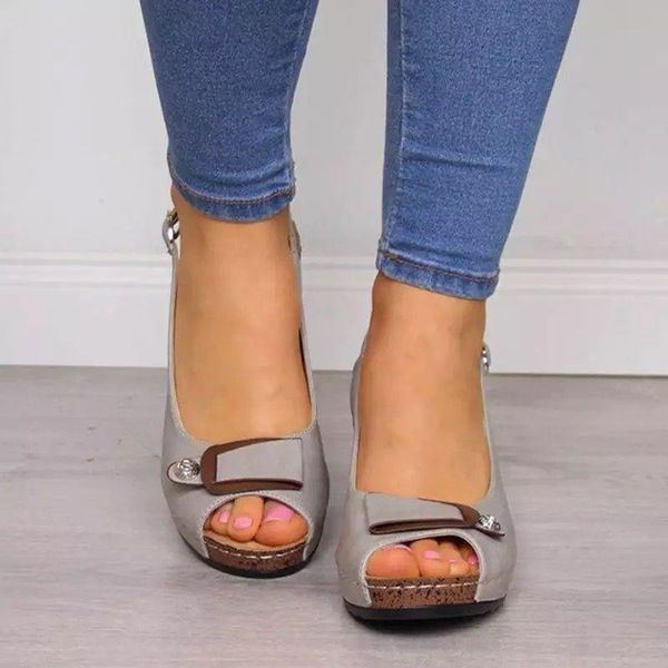 sandals style ladies soft stitching comfortable platform open toe beach shoes footwear, Black
sandals style ladies soft stitching comfortable platform open toe beach shoes footwear, Black