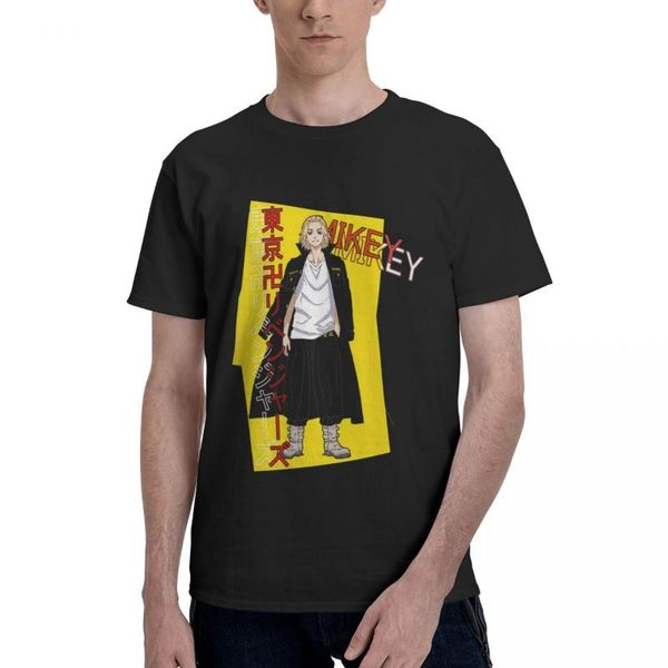 men's t-shirts tokyo revengers japanese anime t shirt male comfortable funny fashion short sleeve street style harajuku for man, White;black
men's t-shirts tokyo revengers japanese anime t shirt male comfortable funny fashion short sleeve street style harajuku for man, White;black