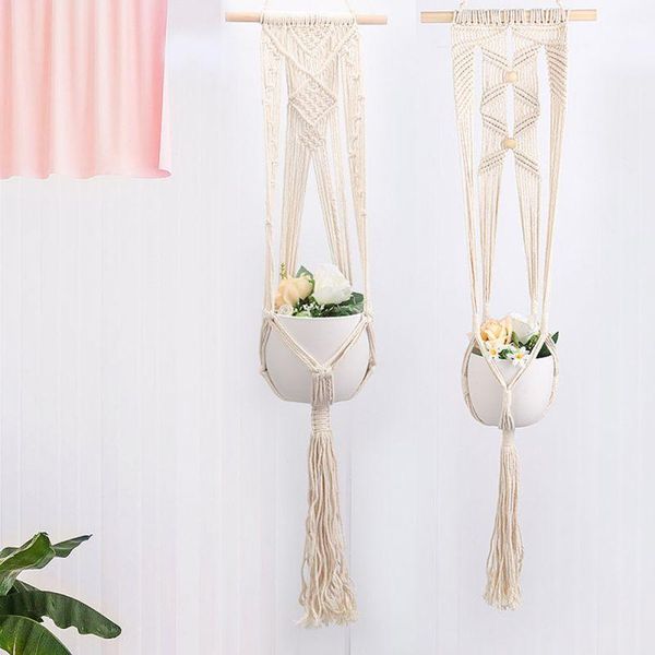 1pc handmade macrame plant hanger basket rope pots holder flower phanger for wall decorations other garden supplies
1pc handmade macrame plant hanger basket rope pots holder flower phanger for wall decorations other garden supplies