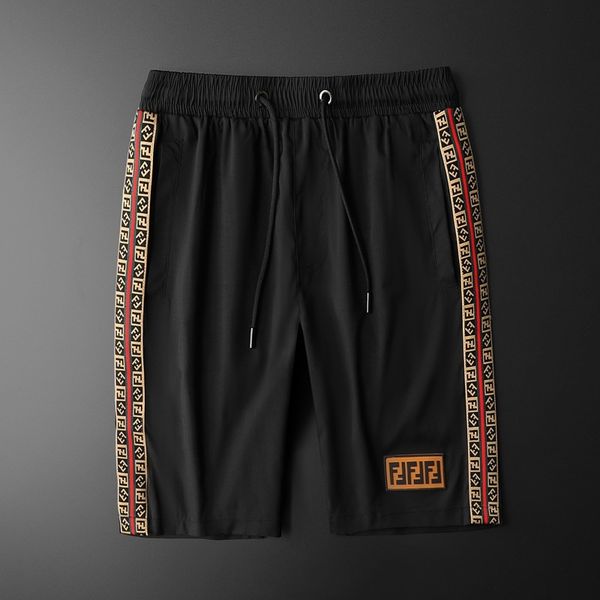 fashionable shorts 2021 summer men's leisure embroidery beach pants, White;black
fashionable shorts 2021 summer men's leisure embroidery beach pants, White;black