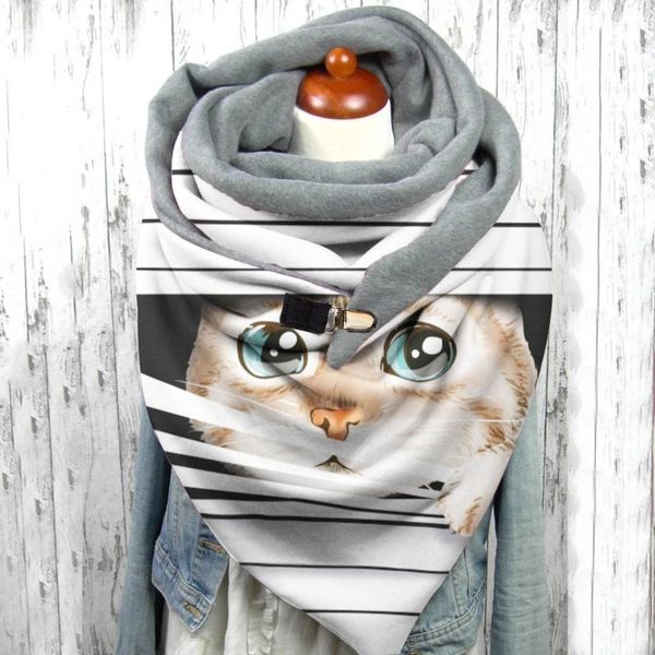 scarves 40# cat print ladies imitation cashmere shawl long scarf 140x140x190cm small crowd all-match cute printing, Blue;gray
scarves 40# cat print ladies imitation cashmere shawl long scarf 140x140x190cm small crowd all-match cute printing, Blue;gray