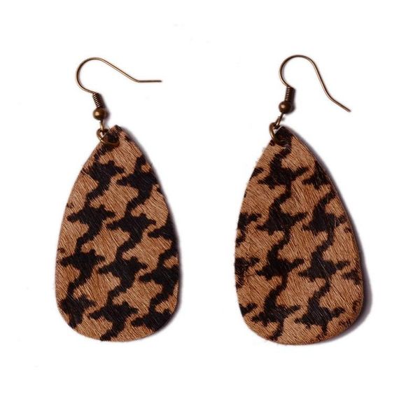 water drop houndstooth real leather earrings leopard print dangle fashion jewelry gifts for trendy women jen0088 & chandelier, Silver
water drop houndstooth real leather earrings leopard print dangle fashion jewelry gifts for trendy women jen0088 & chandelier, Silver