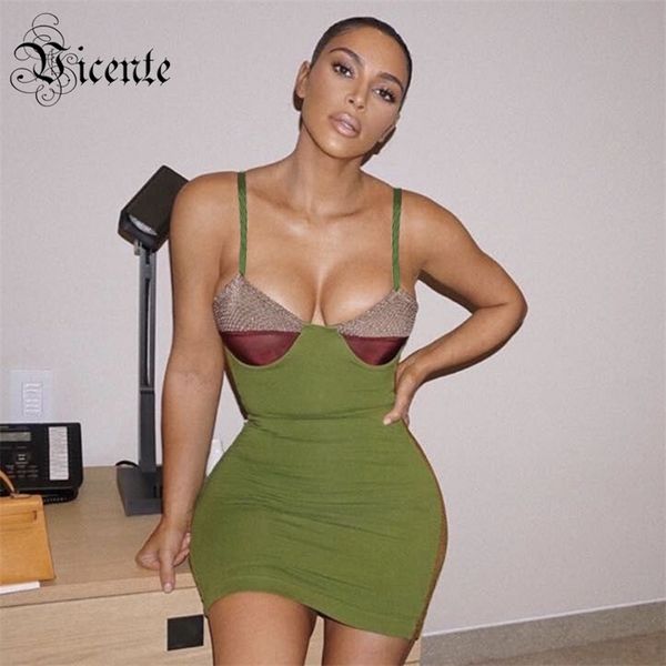 chic color block design sleeveless v neck celebrity party club bandage slip dress 210520, Black;gray
chic color block design sleeveless v neck celebrity party club bandage slip dress 210520, Black;gray