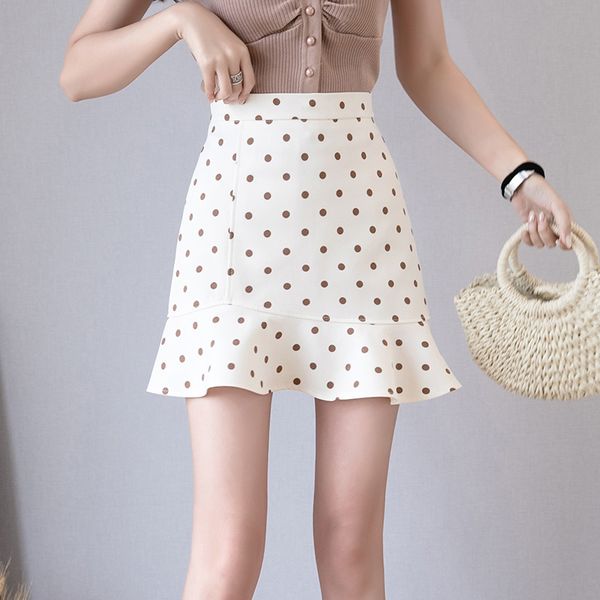spring summer women polka dot irregular ruffles ins black skirts office lady casual female high waist voile a-line 210513
spring summer women polka dot irregular ruffles ins black skirts office lady casual female high waist voile a-line 210513