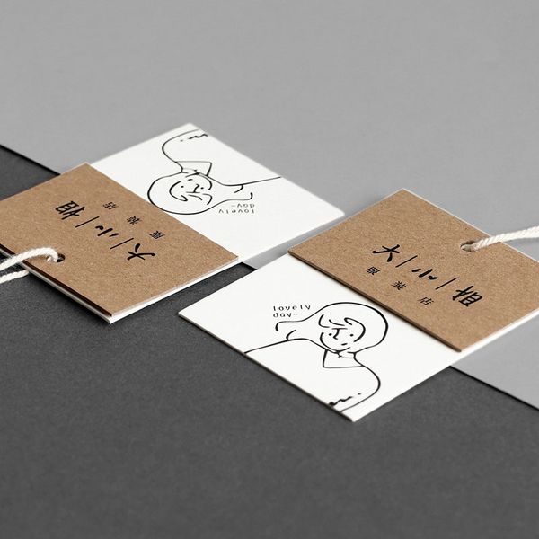 sewing notions & tools clothing store tag set children's clothing paper card production men and women clothing, Black
sewing notions & tools clothing store tag set children's clothing paper card production men and women clothing, Black