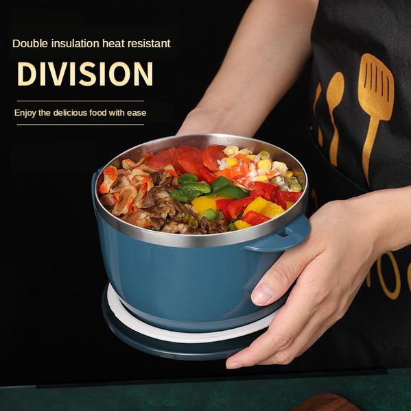 dinnerware sets lunch box stainless steel instant noodles bowl with cover,rice household cutlery container bento
dinnerware sets lunch box stainless steel instant noodles bowl with cover,rice household cutlery container bento
