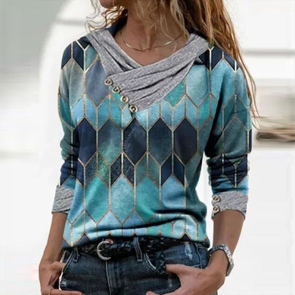 fashion loose printing spring autumn women shirt long sleeve pullover o neck multi color ladies, White
fashion loose printing spring autumn women shirt long sleeve pullover o neck multi color ladies, White