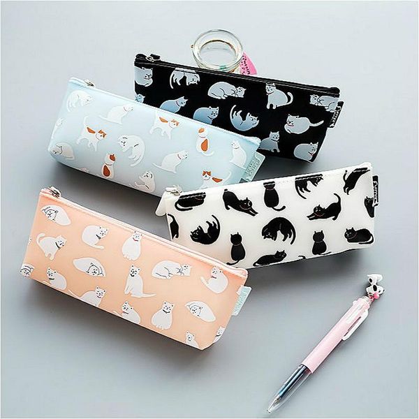 pencil cases 1pcs/sell jelly q cat silicone pencils case pencilsbags durable large capacity school supplies stationery office bag
pencil cases 1pcs/sell jelly q cat silicone pencils case pencilsbags durable large capacity school supplies stationery office bag
