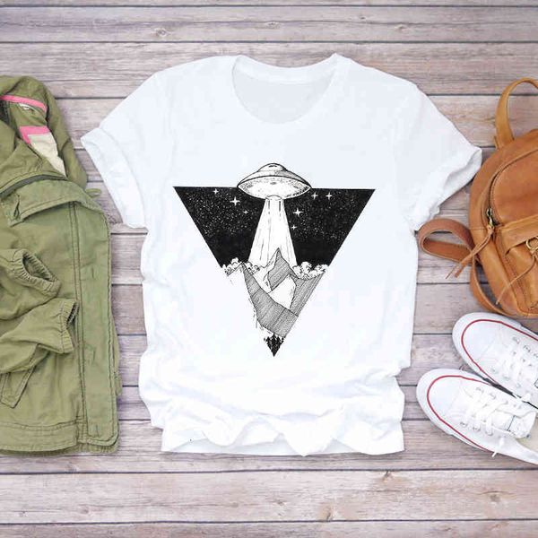 women's t-shirt women cartoon ufo alien mountain style fashion clothing summer shirt t-shirts t graphic female ladies womens t, White
women's t-shirt women cartoon ufo alien mountain style fashion clothing summer shirt t-shirts t graphic female ladies womens t, White