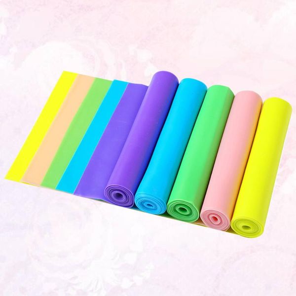 resistance bands 5pcs band elastic yoga fitness strap stretch exercise for training - 150x15x0.035cm (pink/blue/green/yellow/pur
resistance bands 5pcs band elastic yoga fitness strap stretch exercise for training - 150x15x0.035cm (pink/blue/green/yellow/pur