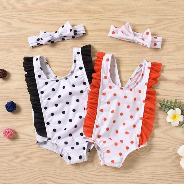 summer born baby girls polka dot swimsuit toddler kids bikini one-piece swimwear beachwear one-pieces, Black
summer born baby girls polka dot swimsuit toddler kids bikini one-piece swimwear beachwear one-pieces, Black