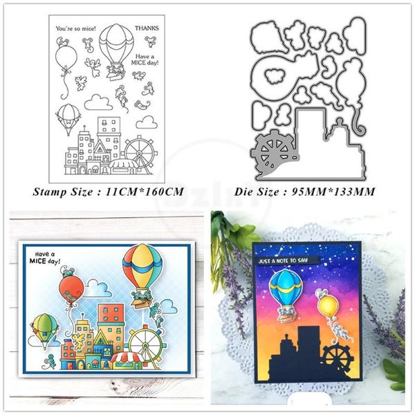 painting supplies 2021 house air balloon clear stamps and metal cutting dies diy scrapbooking embossing seal template punch stencils
painting supplies 2021 house air balloon clear stamps and metal cutting dies diy scrapbooking embossing seal template punch stencils
