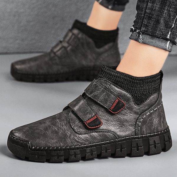 fashion winter mens boots handmade mens ankle boots thick plush warm mens snow boots autumn outdoor motorcycle, Black
fashion winter mens boots handmade mens ankle boots thick plush warm mens snow boots autumn outdoor motorcycle, Black