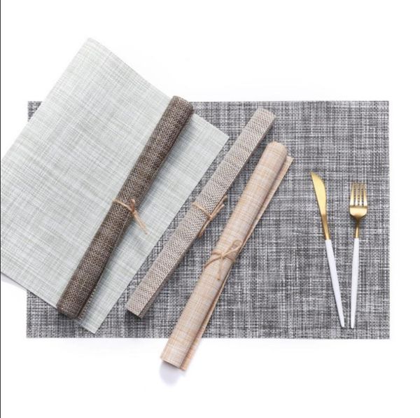 mats & pads woven western placemat european style pvc el imitation linen thick heat insulation table mat,
mats & pads woven western placemat european style pvc el imitation linen thick heat insulation table mat,