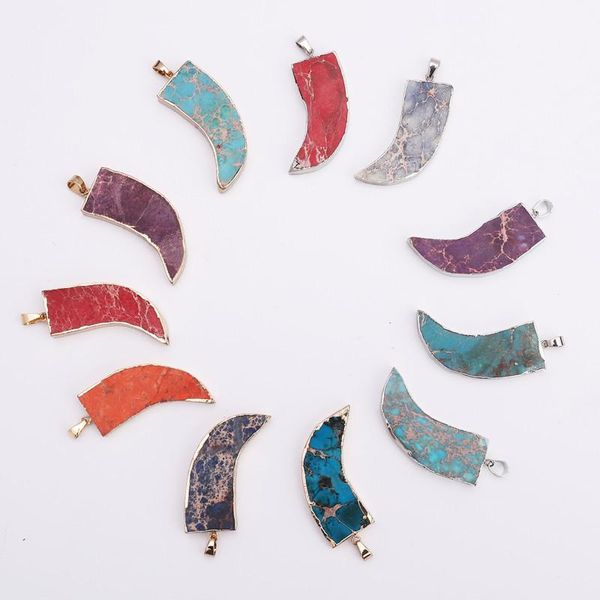 pendants natural stone jewelry crystal pendant quartz moon shape agat green red blue agates slices charms fit diy necklace, Black
pendants natural stone jewelry crystal pendant quartz moon shape agat green red blue agates slices charms fit diy necklace, Black