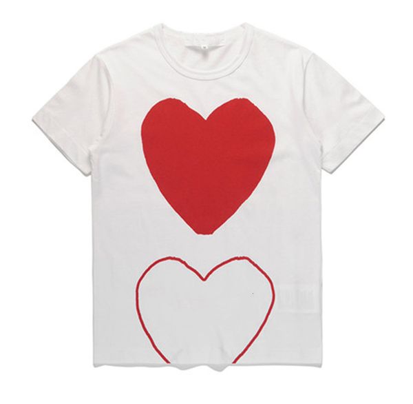 2021 play mens womens t shirt #c018 off summer fashion designers tees harajuku red heart t-shirts cdg white hip-hop clothing 100% cotton, White;black
2021 play mens womens t shirt #c018 off summer fashion designers tees harajuku red heart t-shirts cdg white hip-hop clothing 100% cotton, White;black