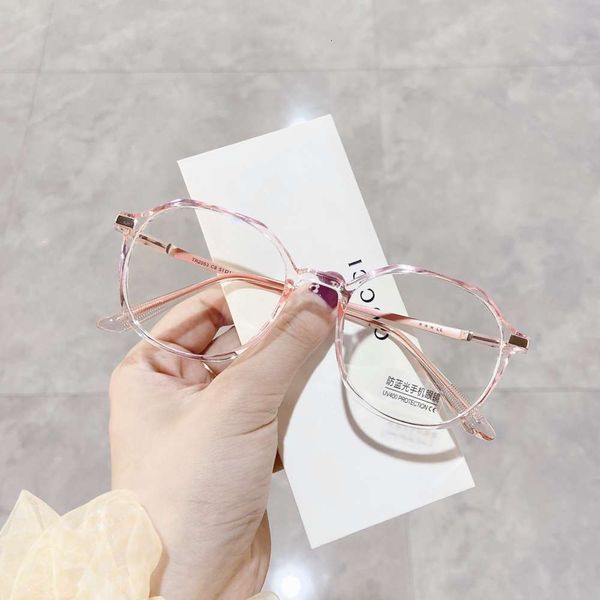 style tr2053 art irregular with myopia tr90 spectacle frame color transmission optical anti blue light plain personality trend, Silver
style tr2053 art irregular with myopia tr90 spectacle frame color transmission optical anti blue light plain personality trend, Silver