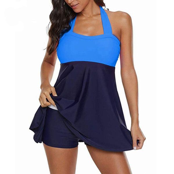one-piece suits 2021 women one piece tummy control swimwear dress halter bandeau plus size swimsuit sports beach bathing suit skirt 4xl 
one-piece suits 2021 women one piece tummy control swimwear dress halter bandeau plus size swimsuit sports beach bathing suit skirt 4xl