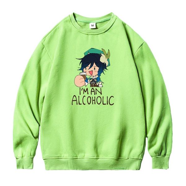 men's hoodies & sweatshirts venti fleece crew neck pullovers sudaderas genshin impact hoodie men winter harajuku kawaii hoodys, Black
men's hoodies & sweatshirts venti fleece crew neck pullovers sudaderas genshin impact hoodie men winter harajuku kawaii hoodys, Black