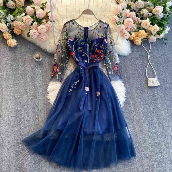 dress croysier summer vintage floral embroidery mesh tulle midi round neck 3/4 sleeve party es women evening elegant 33r8, Black;gray
dress croysier summer vintage floral embroidery mesh tulle midi round neck 3/4 sleeve party es women evening elegant 33r8, Black;gray